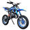 Mini Moto Cross 49cc 701 azul - Foto 2
