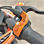 Mini Moto Cross 49cc 701 naranja - Foto 3