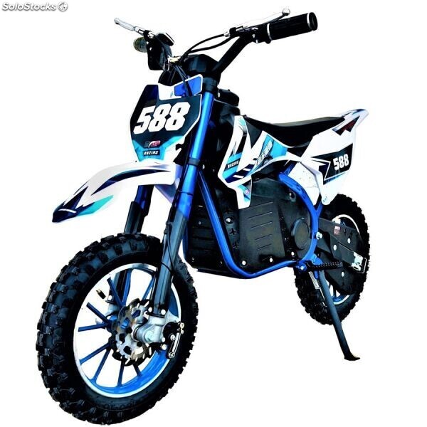 Brutal consola Prosperar Mini Moto Cross Eléctrica 1000w MR Azul