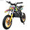 Mini moto cross eléctrica KXD 701 1000w - Montado, Amarillo - 1