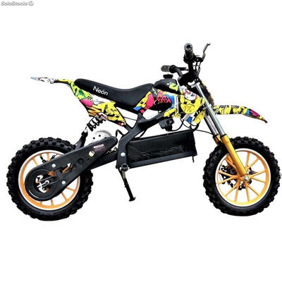 Mini moto cross eléctrica KXD 701 1000w - Montado, Amarillo - Foto 5