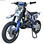 Mini moto cross M2R 50cc replica ktm Arranque a Patada - Montado, Azul - Foto 4