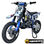 Mini moto cross M2R 50cc replica ktm Arranque a Patada - Sin Montar, Azul - 1