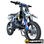 Mini moto cross M2R 50cc replica ktm Arranque a Patada - Sin Montar, Azul - Foto 2