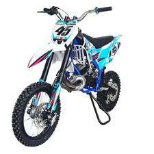 Mini moto cross M2R 50cc replica ktm Arranque a Patada - Sin Montar, Azul