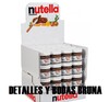 Mini Nutella para boda y comunión Caja de 64 unidades