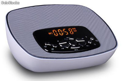 Mini Orador Bluetooth com Tela e Relógio Despertador Duplo (lx-832)