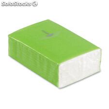 Mini paquet de mouchoirs lime MIMO8649-48