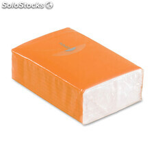 Mini paquet de mouchoirs orange MIMO8649-10