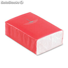 Mini paquet de mouchoirs rouge MOMO8649-05