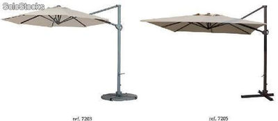 Mini parasol en aluminium mini, parasol electra