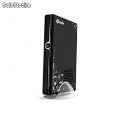 MINI PC MULTIMEDIA GIADA SLIM I33 NEGRO ATOM D525 DDR3 2GB / 32GB SSD / 4X USB