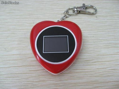 mini porta retrato digital coração