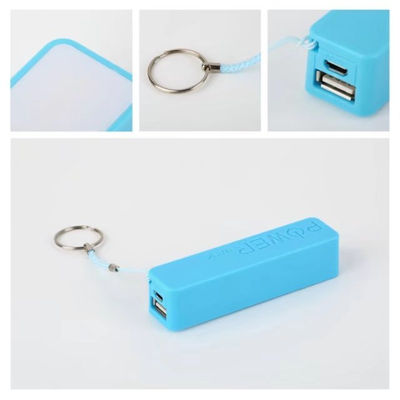 Mini power bank celular 2600mAh 2200mAh forma perfume cargador bateria portatil