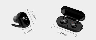 Mini radio Bluetooth kopfhörer sport touch tws stereo kopfhörer.