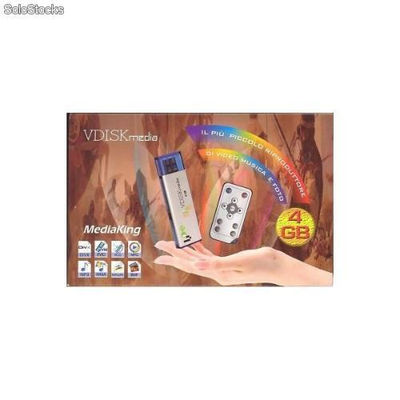 Mini riproduttore multimediale portatile usb 2.0 4gb mk4100