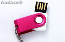 Mini Rotation USB flash drive 8G usb stylo lecteur clé usb mémoire drive en gros