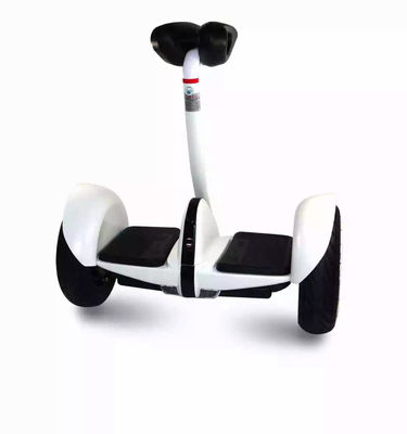 Mini Scooter gyropode de barre hoverboard electric auto équilibre balance blanc