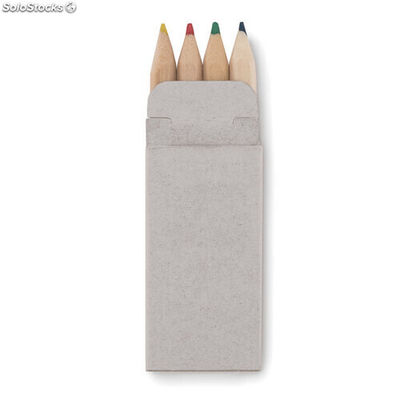 Mini Set 4 lápis de cor bege MIMO8924-13