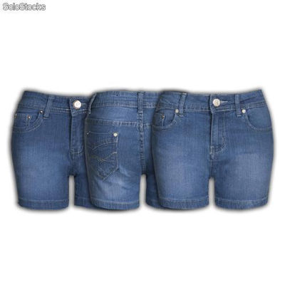 Mini Shorts Jeans de Chica Ref. 1101