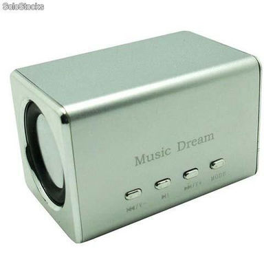 Mini Sound Box Mobile Spekar 6w Rms Microsd Pendrive Mp3 - Zdjęcie 3