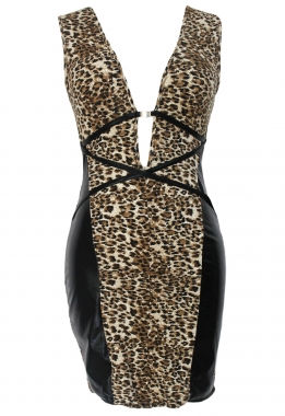 Mini vestido leopardo - Foto 2