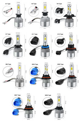 Mini6-LED Faros Bombilla ultra silenciosa de alta potencia para automóvil 6000k - Foto 3
