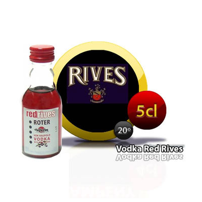 Miniature de vodka Red Rives