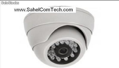 Minidoom Caméra de surveillance 420 ltv infrarouge 20 mètres - Objectif 3.6 mm