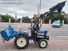 minitractor Iseki TX 1410 con pala y fresa