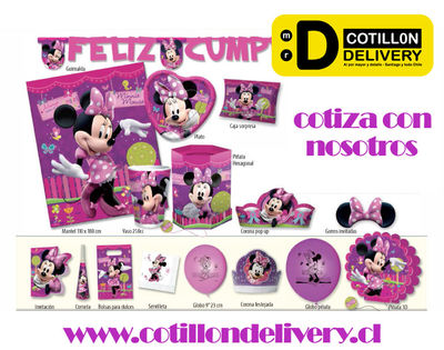 Minnie Disney Cumpleaños Pack