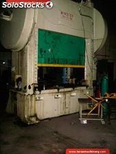 Minster Press Capacity 245 Ton. For Sale