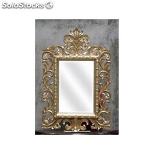 miroir baroque beauty - colori: bois doré