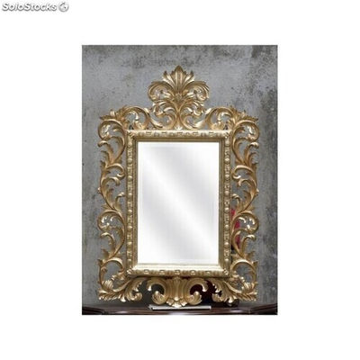 miroir baroque beauty - colori: bois doré