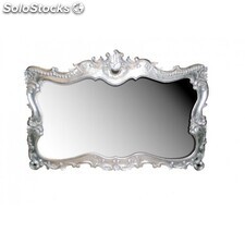 miroir baroque versailles - colori: bois argenté