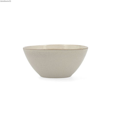 Miska Bidasoa Ikonic Ceramika Biały (15,8 x 15 x 7 cm) (Pack 6x)