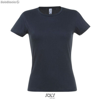 Miss women t-shirt 150g Bleu Marine l MIS11386-ny-l