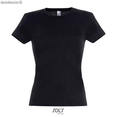 Miss women t-shirt 150g noir profond l MIS11386-db-l