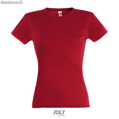 Miss women t-shirt 150g Rosso s MIS11386-rd-s