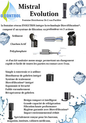 Mistral Evolution Fontaine Distributeur de L&#39;eau Purifiée