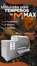 Misturador de grãos, ração, massas, temperos e carnes Max Machine