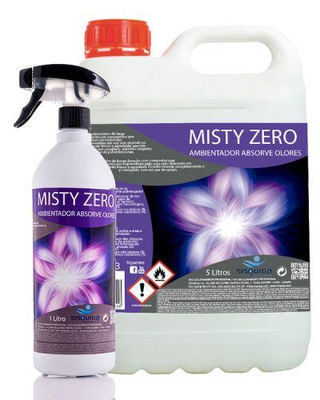 Misty zero ambientador higienizador absorbe olores Botella 1 litro