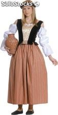 Mittelalter Celestina Damen Kostüm