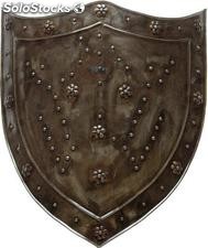 Mittelalterliches Schild aus Metall