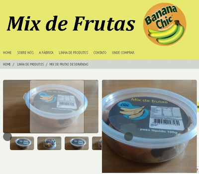 Mix de Frutas desidratadas pote 100 g, caixa com 35 unidades - Foto 2