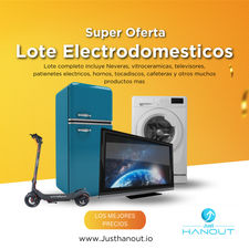 Mix Lote Electrodomesticos