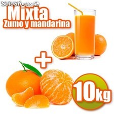 Mixta de zumo y mandarina 10kg