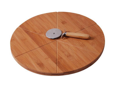 Mk Bamboo venezia - Pizza Board with Cutter - Foto 2