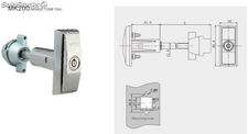 MK200 Cerradura Cilindro Máquina Expendedora Manija emergente