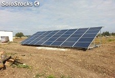 Mobil Solar Tracking systèmes 10kw complets